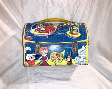 Vintage 1963 the Jetsons Metal Lunchbox original 